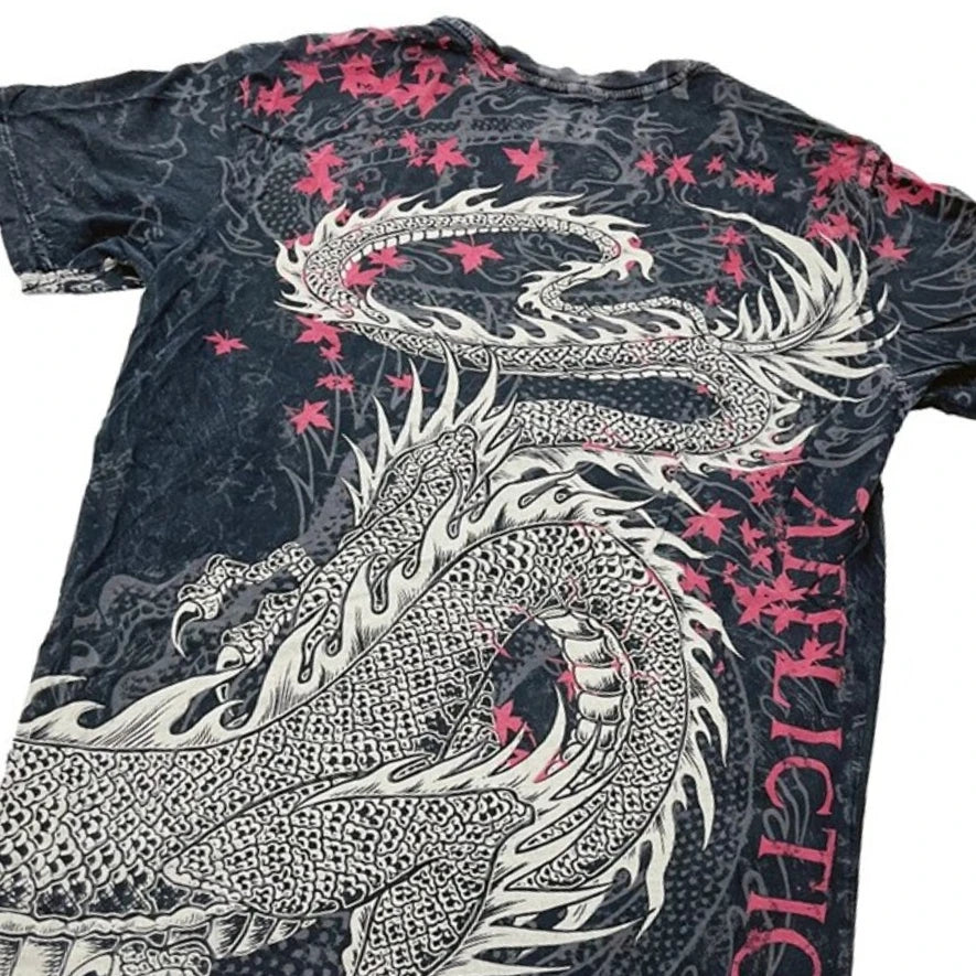 Vintage Dragon Tour Graphic Tee