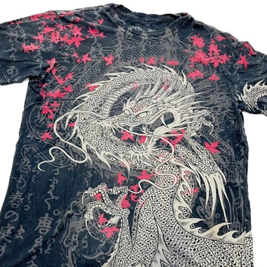 Vintage Dragon Tour Graphic Tee