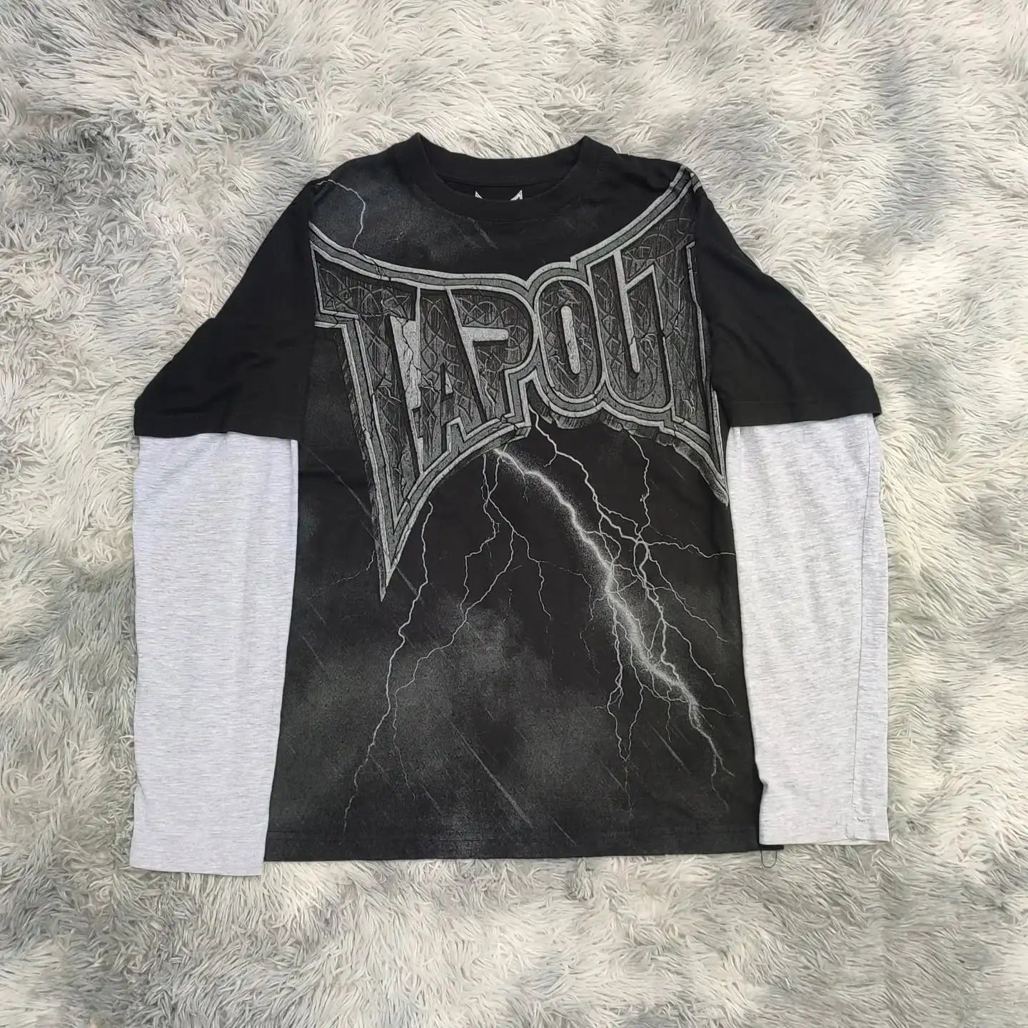 Retro Skeleton Layered Street Tee