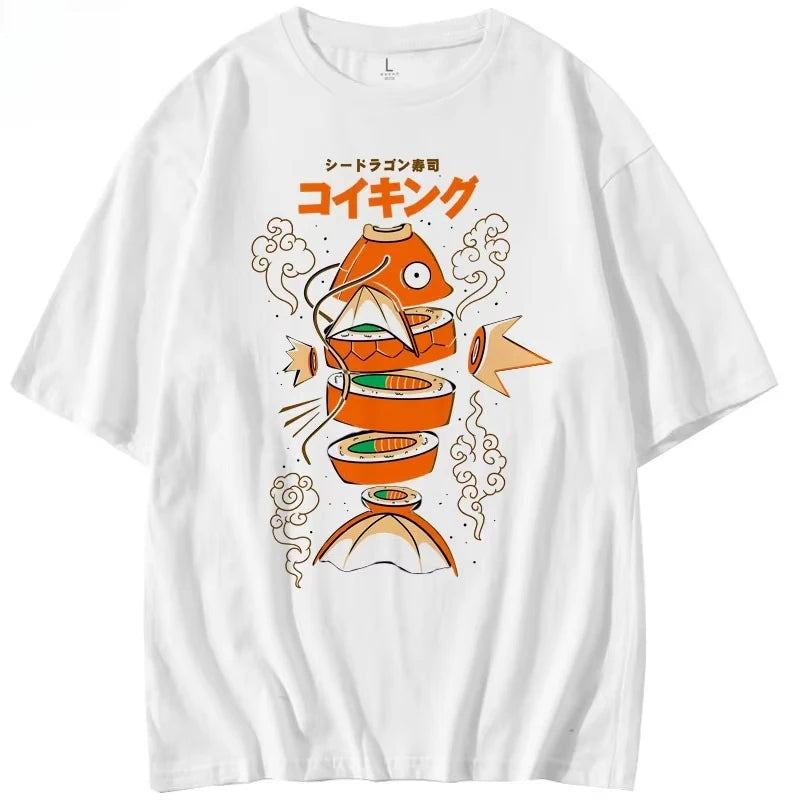 Magikarp Sushi Cotton Unisex Tee