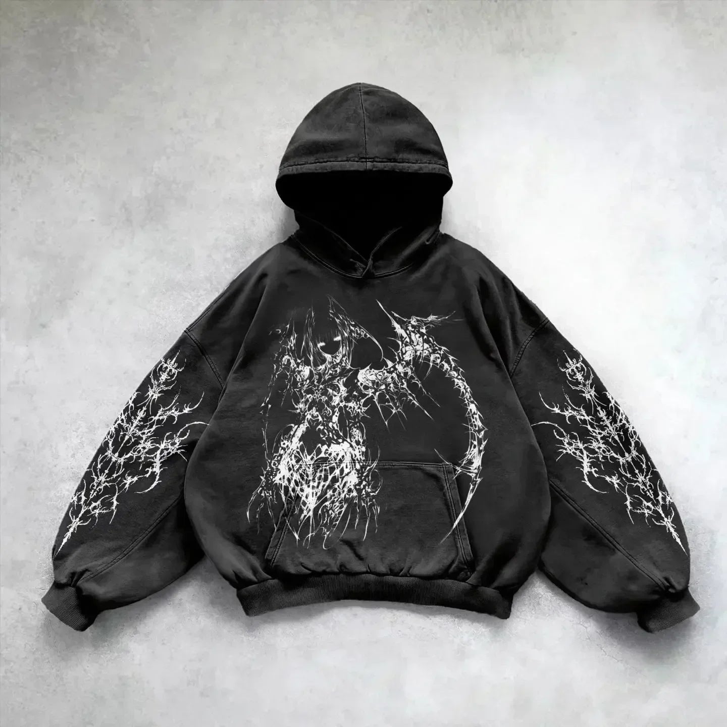 Retro Street Casual Joker Hoodie