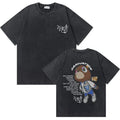 Washed Vintage Graduation Bear Tee