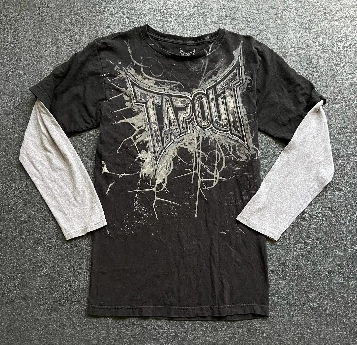 Retro Skeleton Layered Street Tee