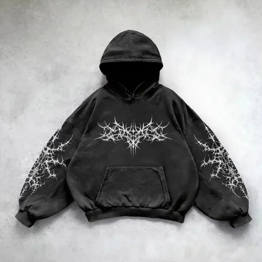 Retro Street Casual Joker Hoodie
