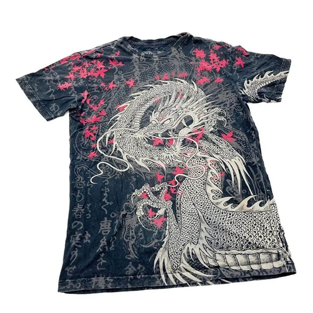 Vintage Dragon Tour Graphic Tee