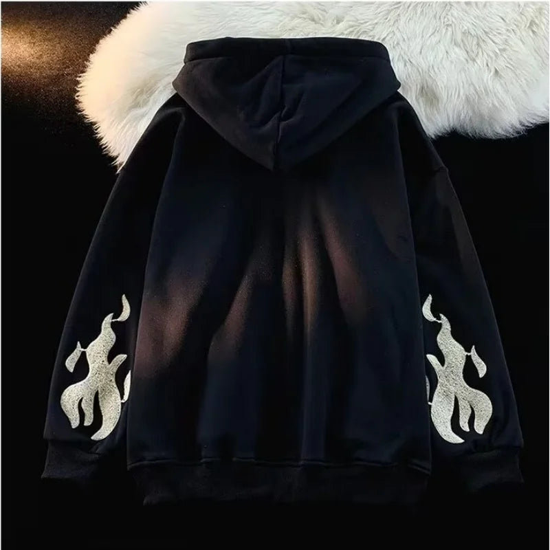 Urban Crossfire Long Patchwork Hoodie